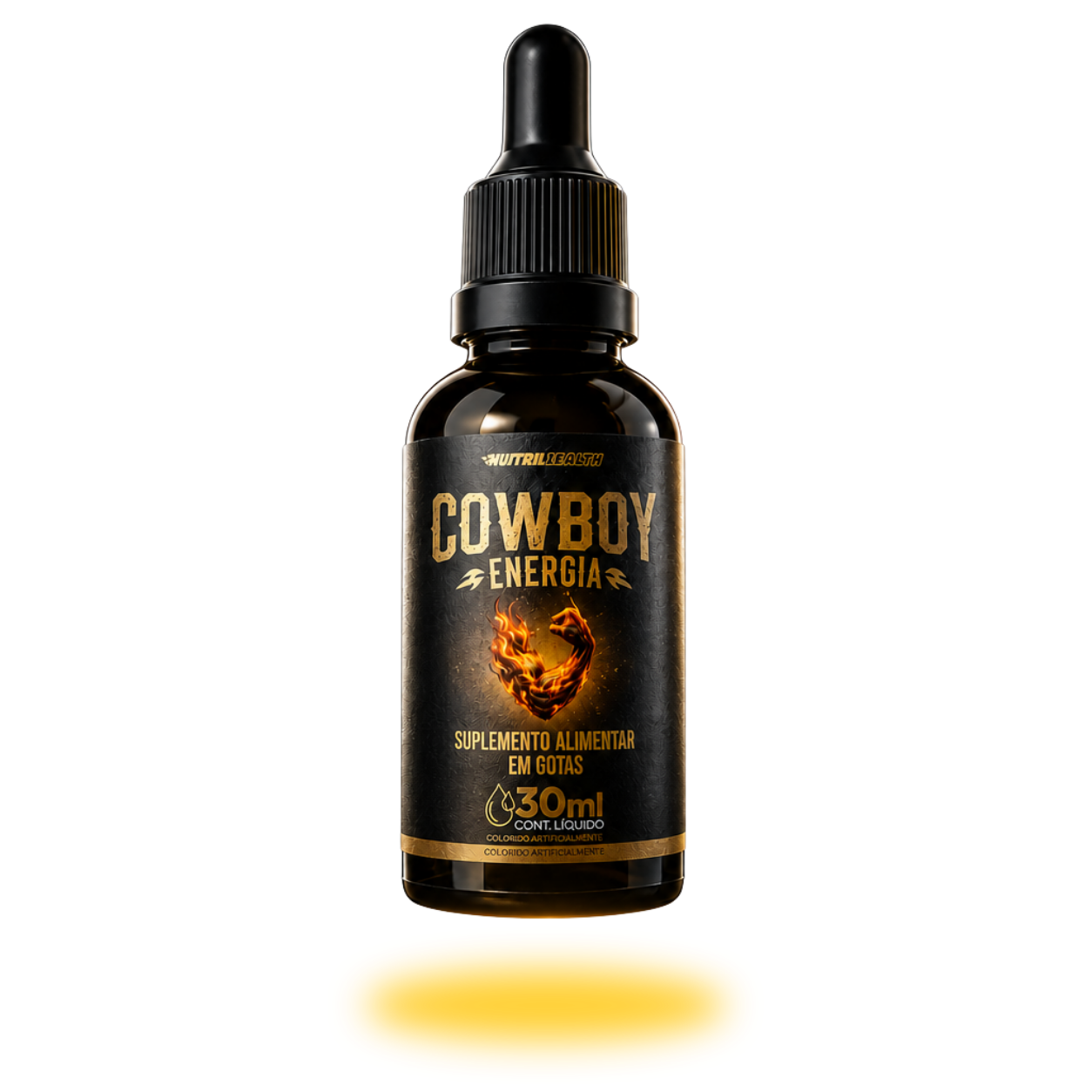 Frasco COWBOY Energia 30ml — Suplemento para disfunção erétil